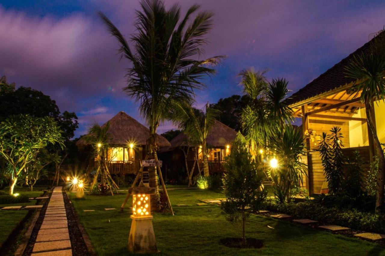 Koji Garden Huts Hotell Lembongan Eksteriør bilde