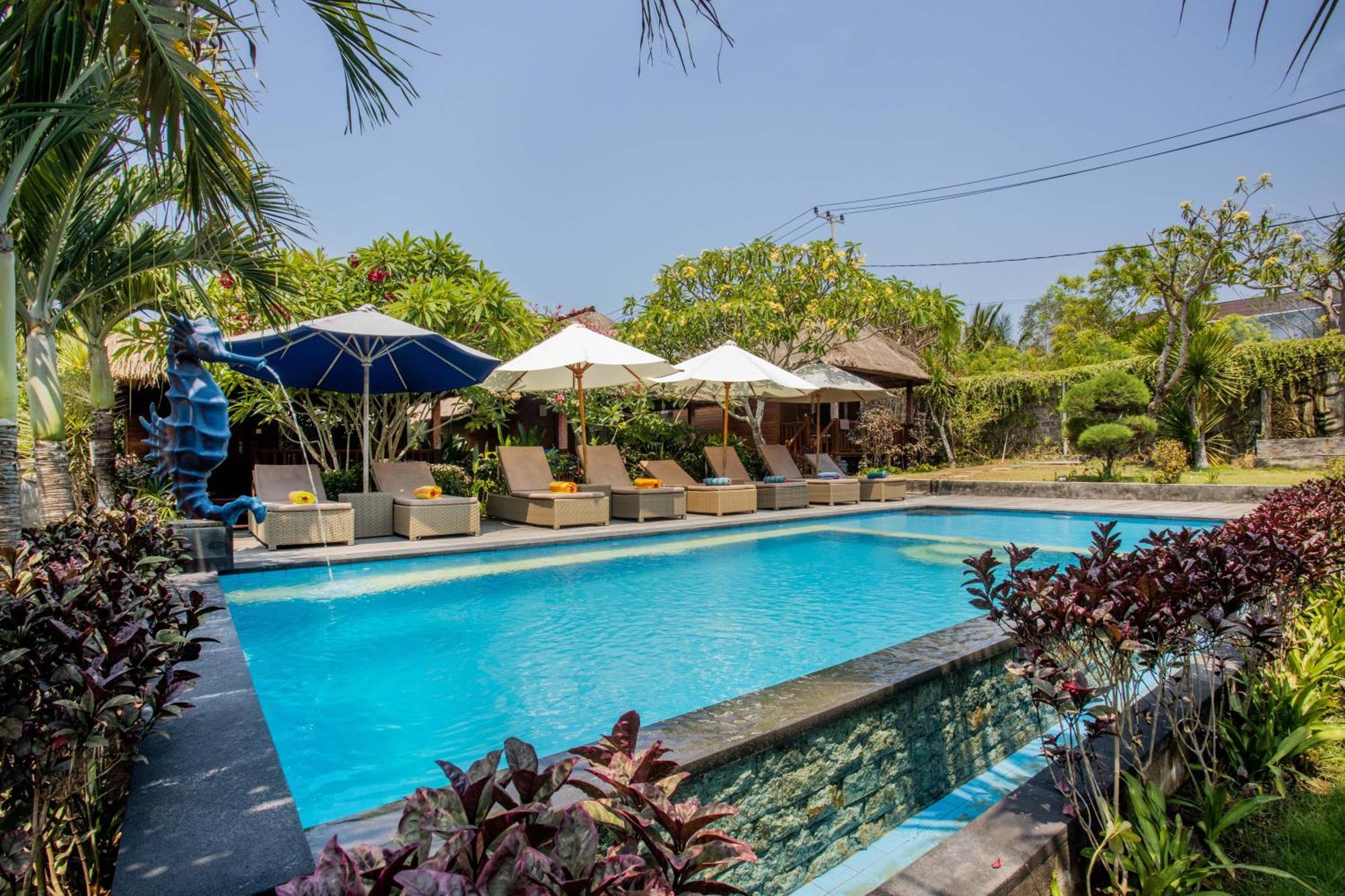 Koji Garden Huts Hotell Lembongan Eksteriør bilde