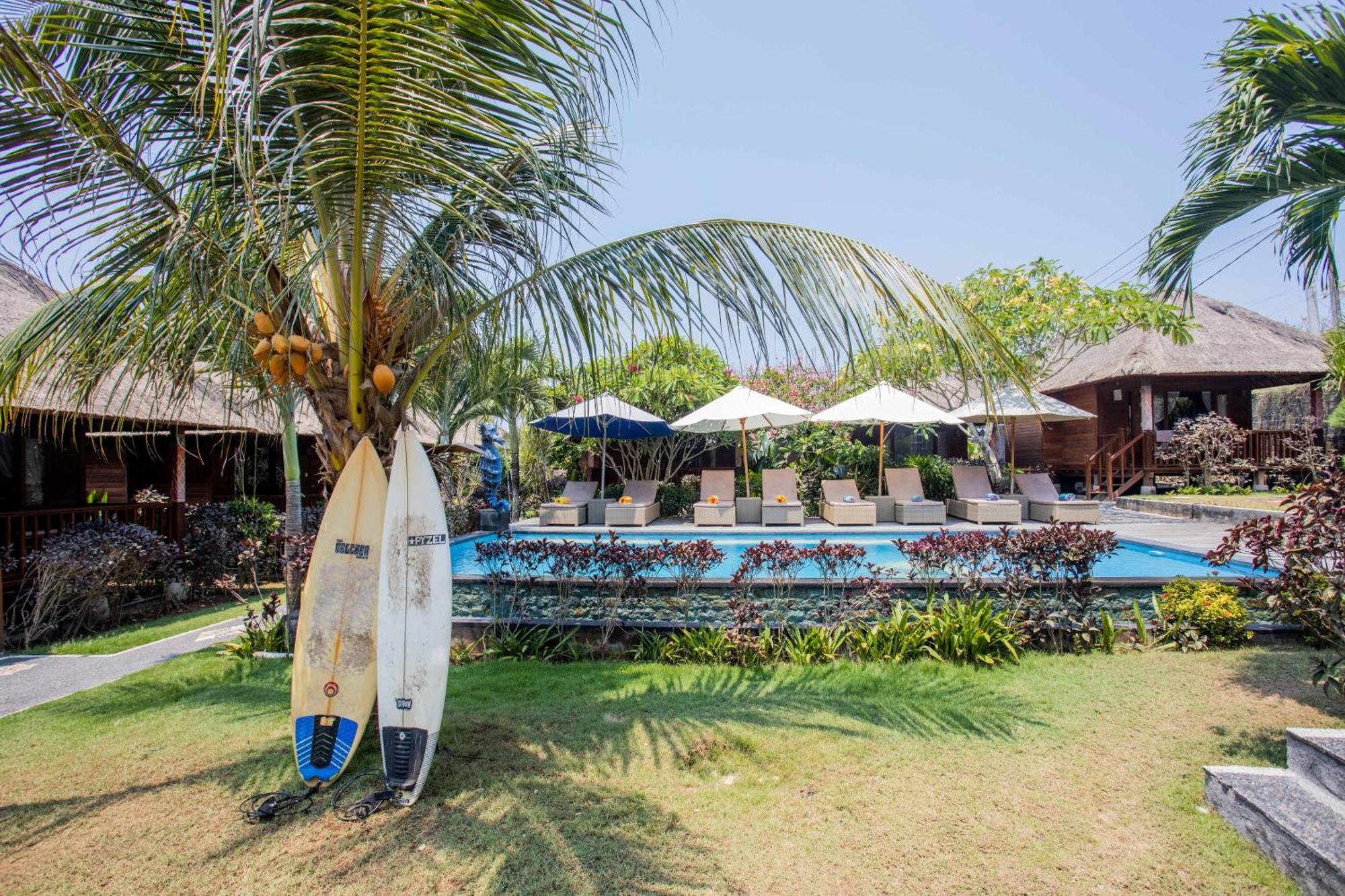 Koji Garden Huts Hotell Lembongan Eksteriør bilde