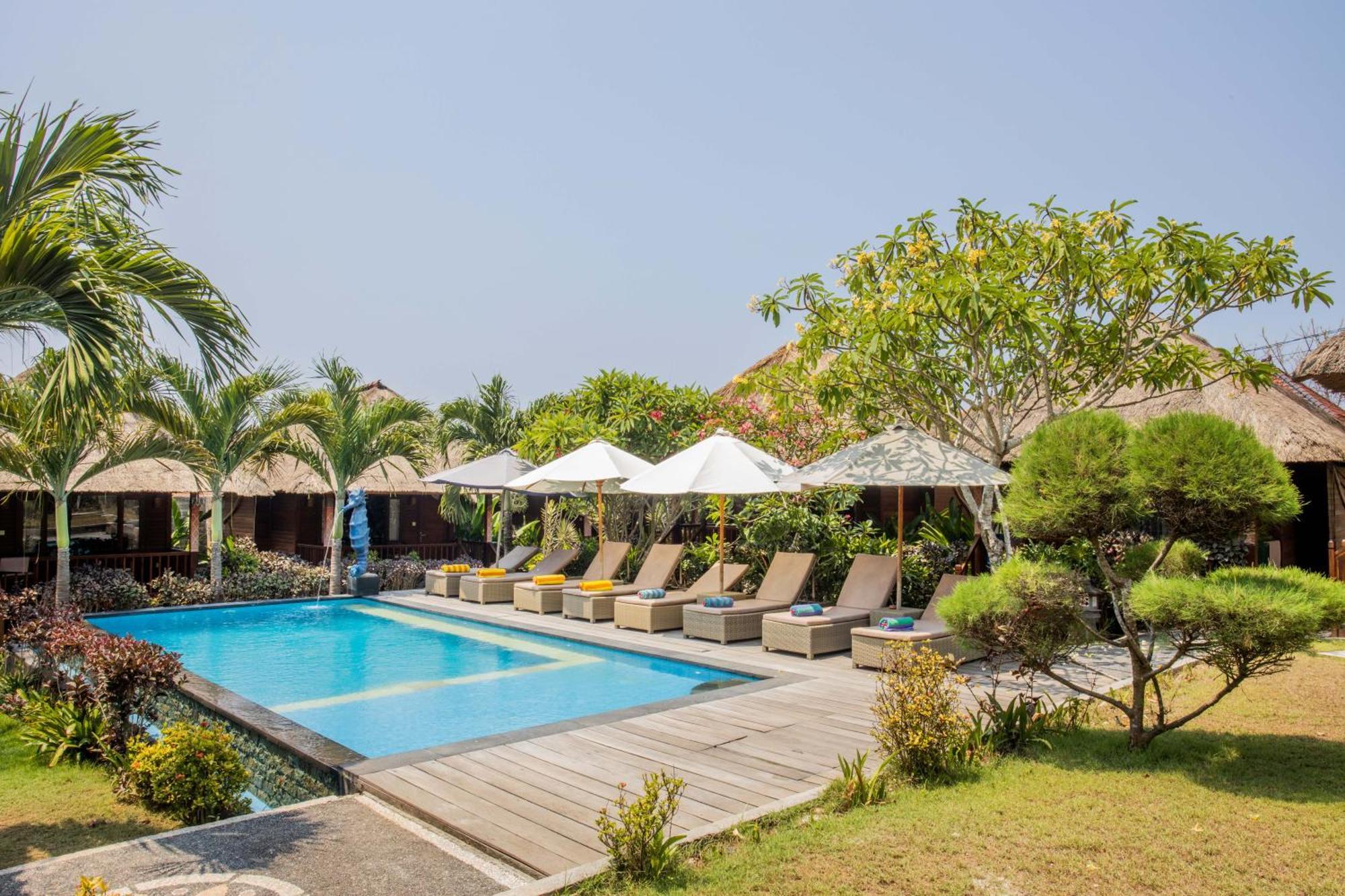Koji Garden Huts Hotell Lembongan Eksteriør bilde
