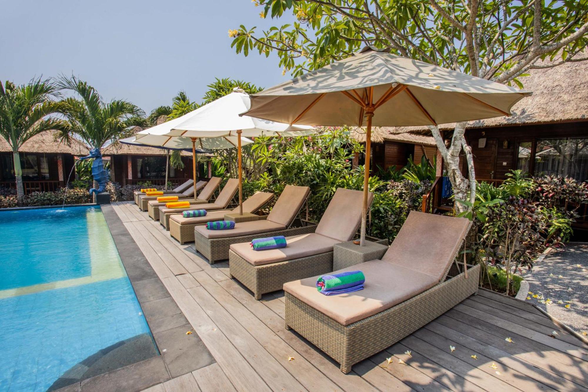 Koji Garden Huts Hotell Lembongan Eksteriør bilde