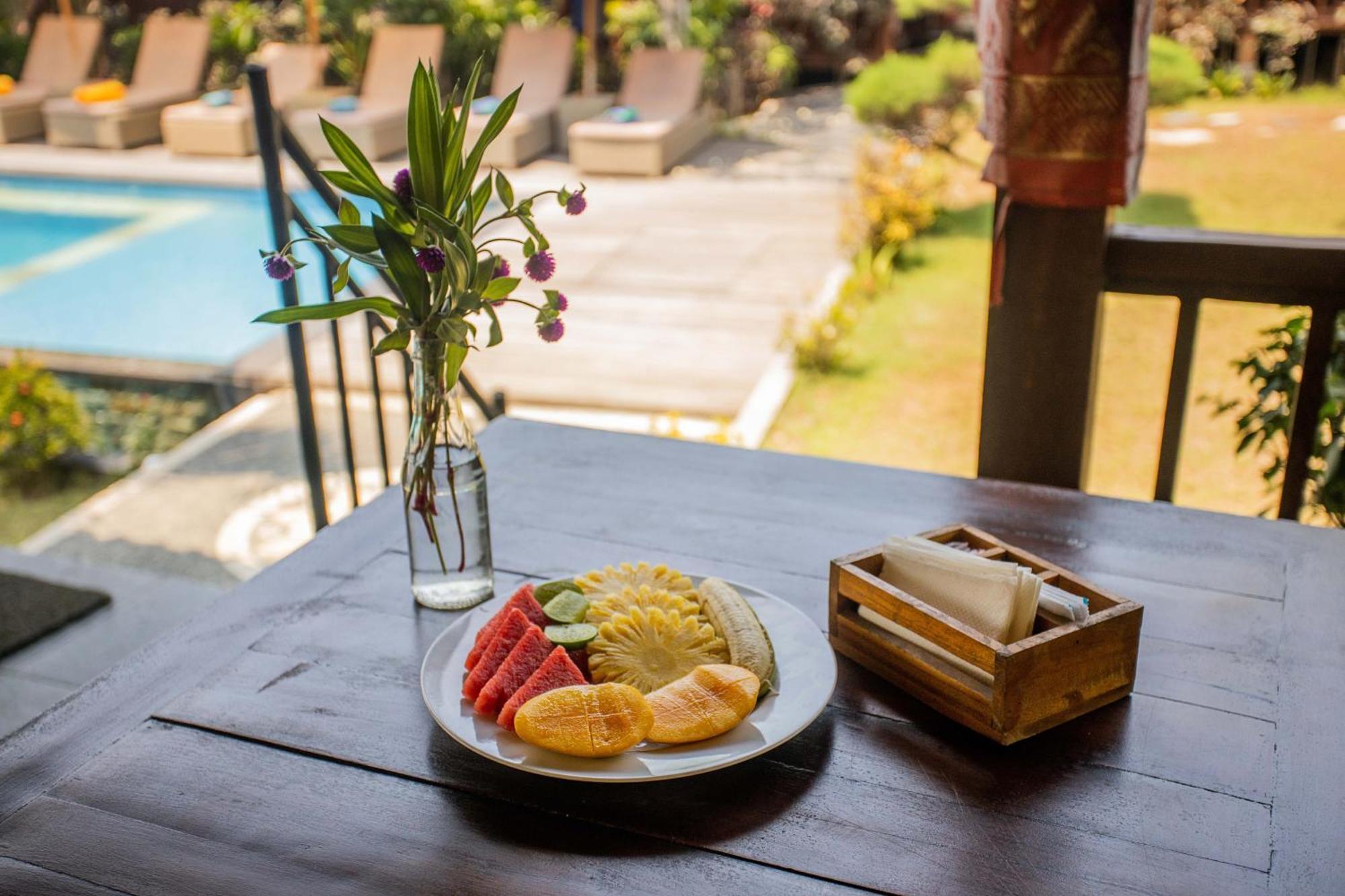 Koji Garden Huts Hotell Lembongan Eksteriør bilde