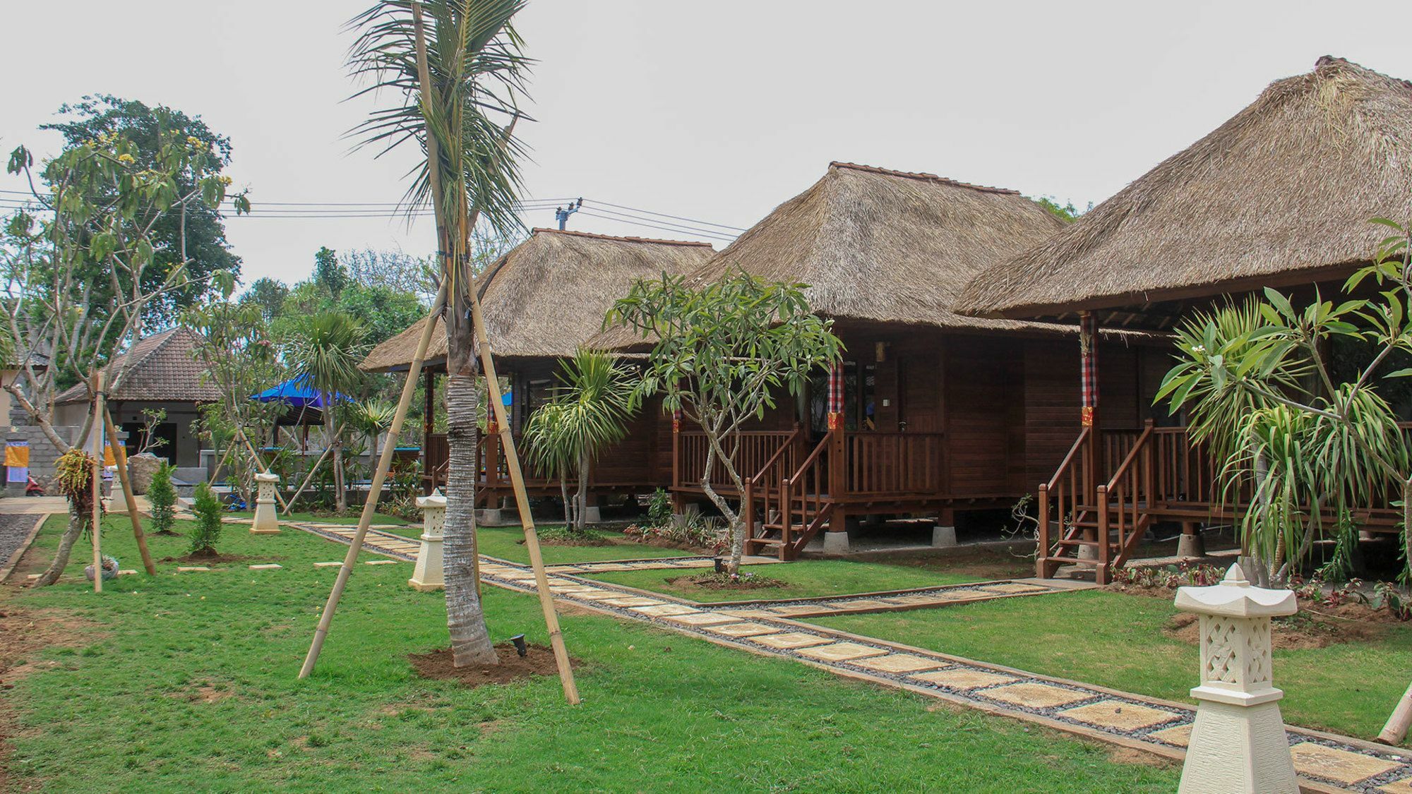 Koji Garden Huts Hotell Lembongan Eksteriør bilde